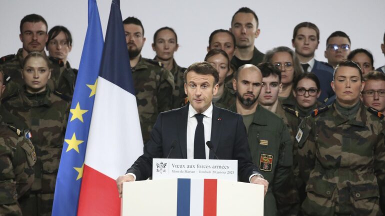 Macron aumentará presupuesto militar