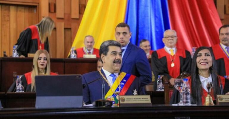 Maduro en inicio del año judicial