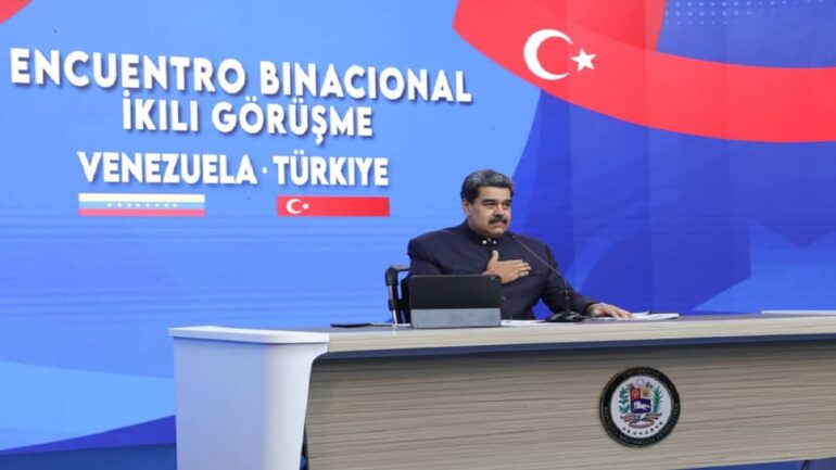 Maduro refuerza relaciones con Turquía