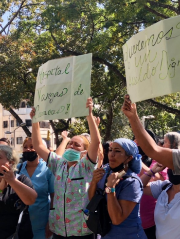 Emleados publicos marchan