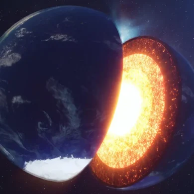 Núcleo de la Tierra gira diferente