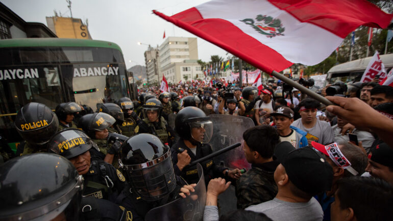 Consecuencias de las protestas en Perú
