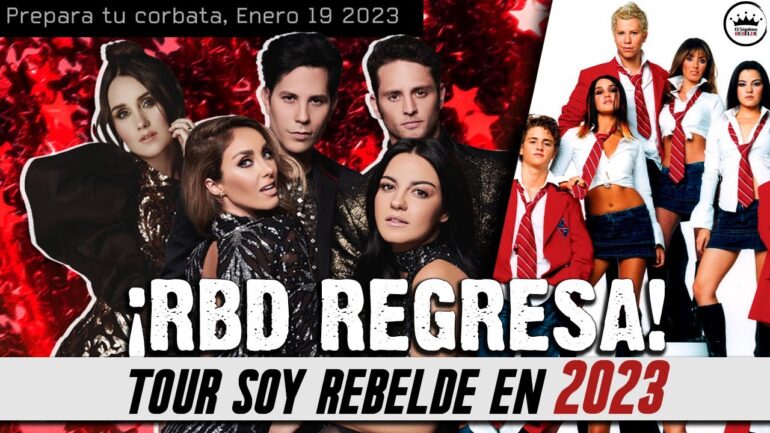 RBD arranca gira en agosto