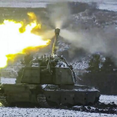 Sangrientos combates en Soledar