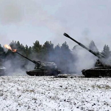 Fuerte ofensiva rusa en Soledar