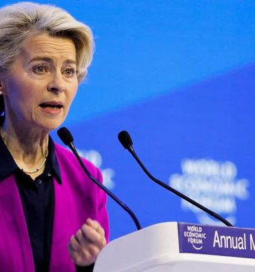 Ursula promete mas ayuda a Ucrania