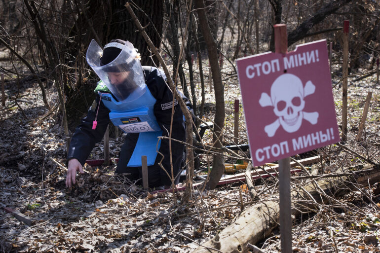 Denuncian a Rusia por minas