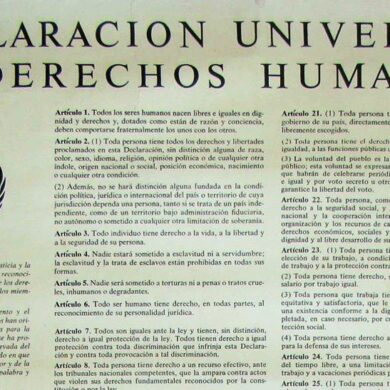 Declaración Universal de los Derechos Humanos