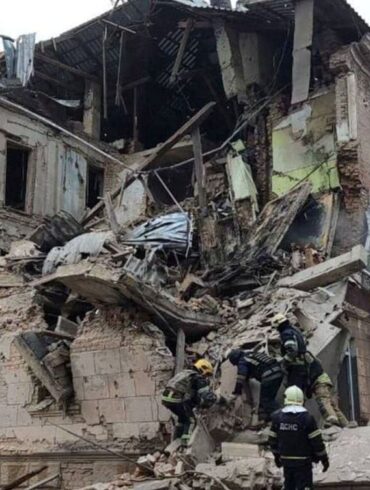 Destrozos en Ucrania