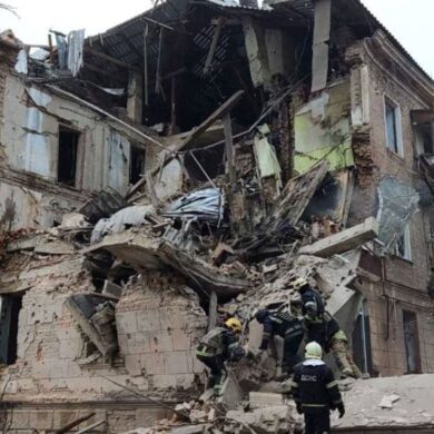 Destrozos en Ucrania