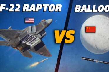 F22 derribó el globo chino