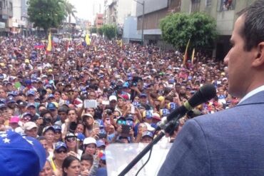 Guaidó en los Altos Mirandinos