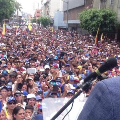 Guaidó en los Altos Mirandinos