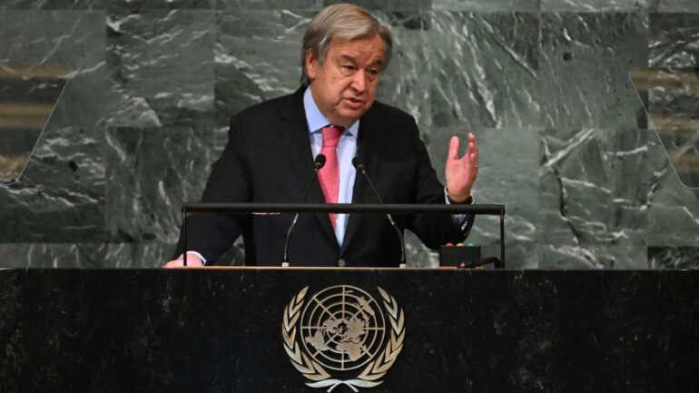 Guterres en la Asamblea General de la ONU