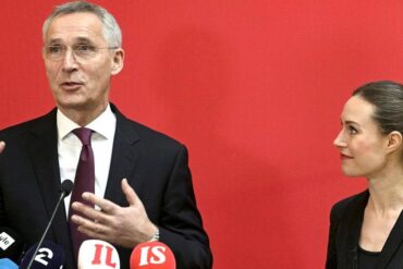 Stoltenberg y entrada de Finlandia y Suecia a la OTAN