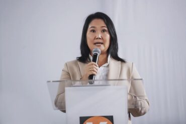 Keiko dijo que no será candidata