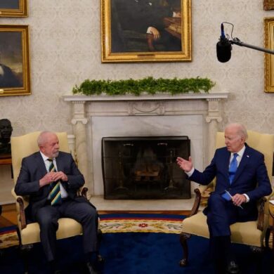 Lula Biden reunidos en l Casa Blanca