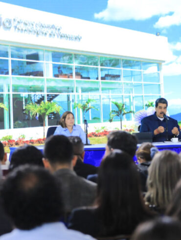 Maduro en inauguración de parque