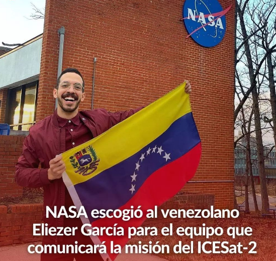Venezolano seleccionado por la Nasa