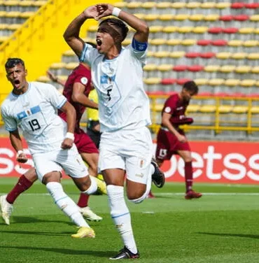 Uruguay golea a Venezuela