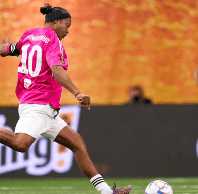 Ronaldinho deslumbrante