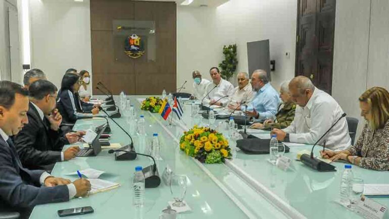 Reunión Cuba Venezuela