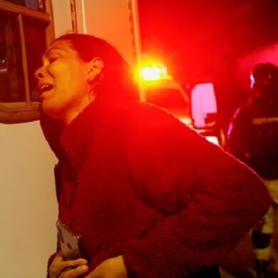 Incendio en albergue