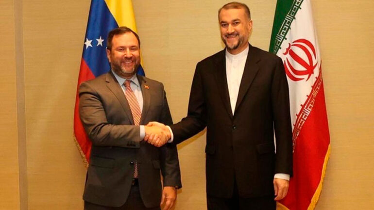 Irán y Venezuela fortalecen relaciones