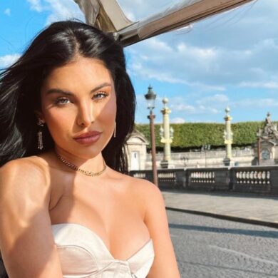 Modelo venezolana presa