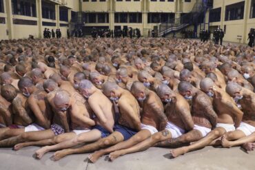 Presos en El Salvador