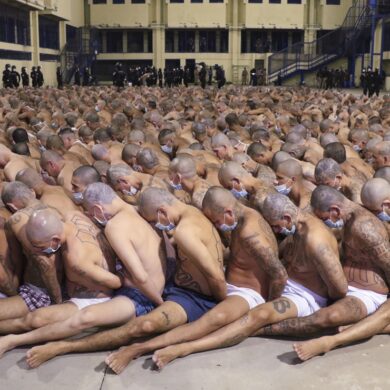 Presos en El Salvador