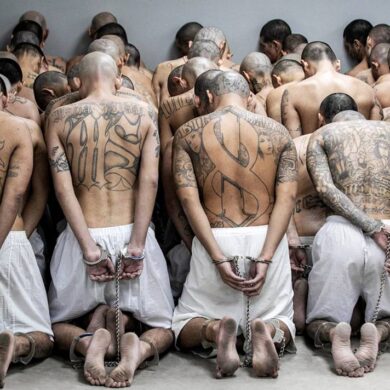 Presos en El Salvador