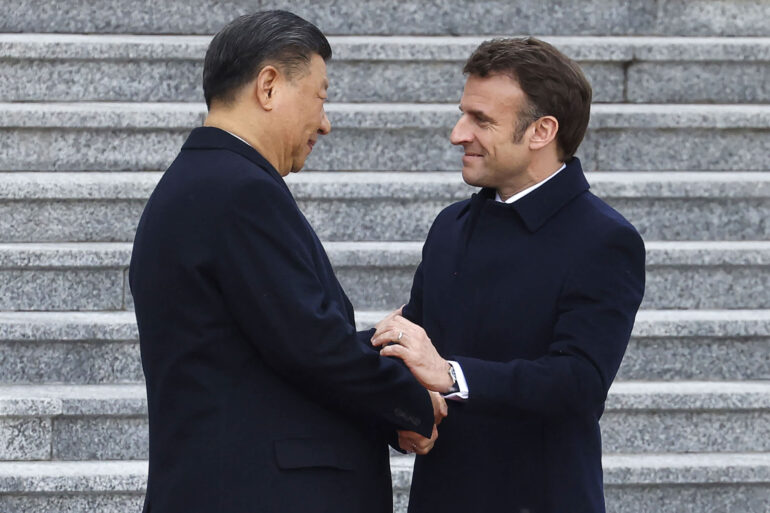 Visita de Macron a China