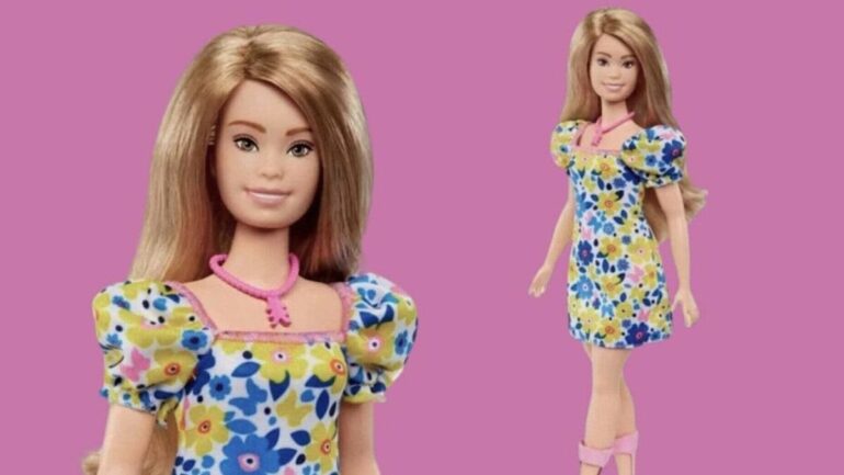 Barbie con sindrome de sown