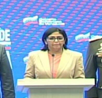 delcy rodriguez padrino