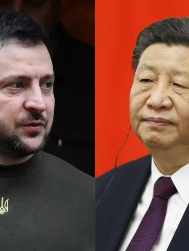 Zelensky y Xi