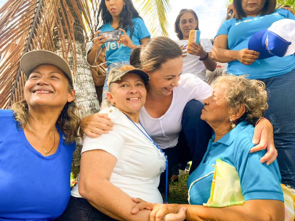 María Corina en Falcón