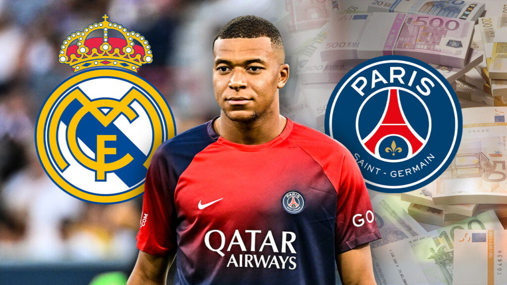 mbappé psg real madrid