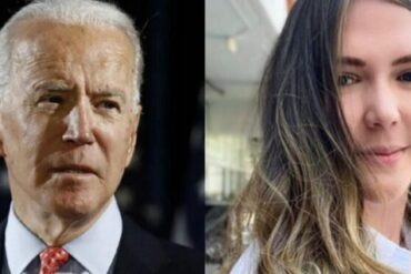 Joe Biden y María Carolina Casado