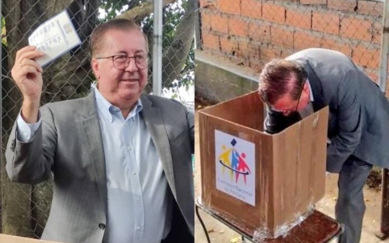 PEREZ VIVAS VOTANDO