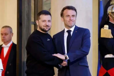 MACRON ZELENSKY