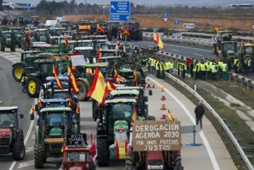 TRACTORES HUELGA