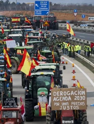 TRACTORES HUELGA