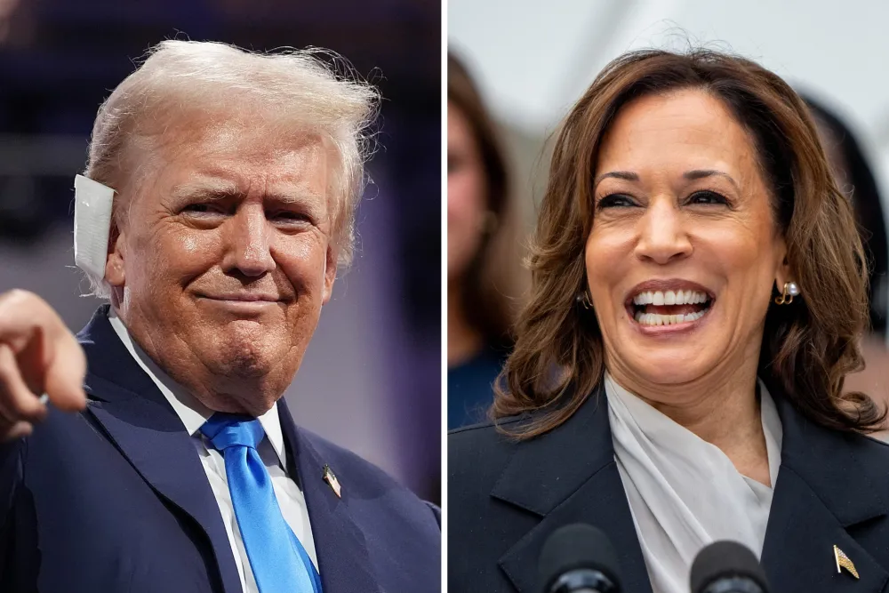 trump kamala