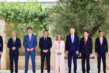 Líderes del G7