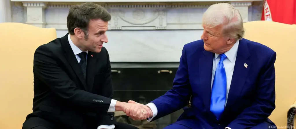 macron trump