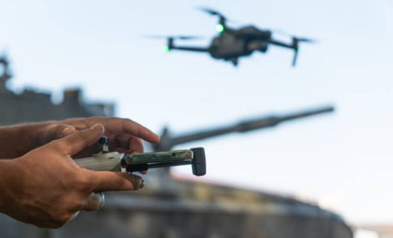 ATAQUE CON DRONES